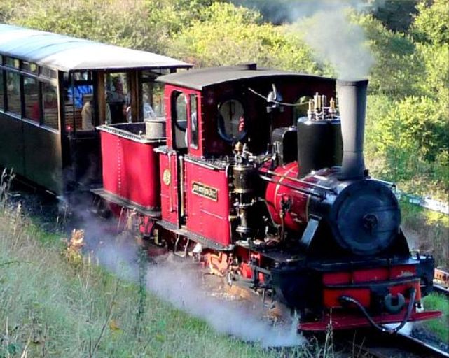 Santa train at brecon mountain railway 2016 south wales