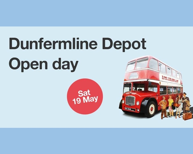 Dunfermline Depot Open Day in Fife