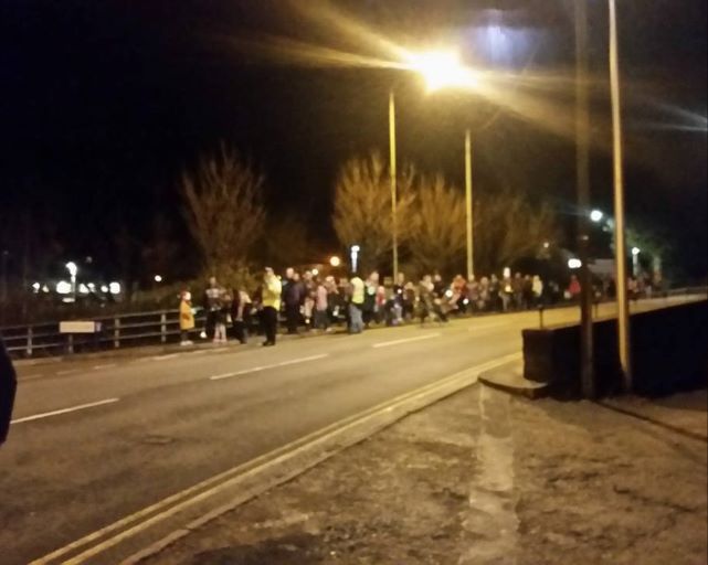 Ynyshir Festival of Light 2017 in South Wales Valleys