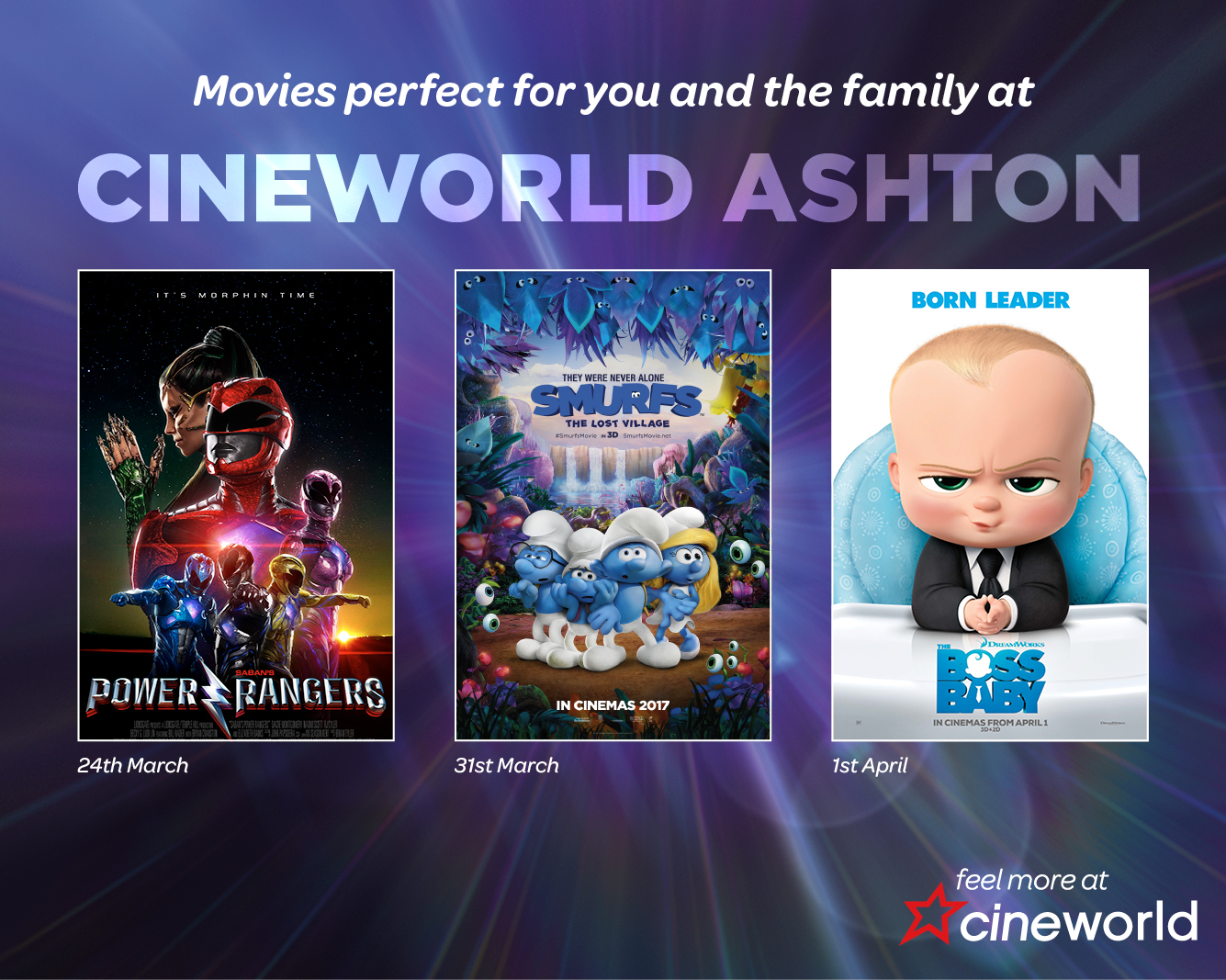 Cineworld Ashton The Perfect Family Easter Holiday Day Out