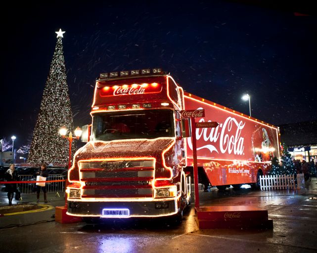 Holidays are Coming The Famous Coca Cola Truck is coming to Northampton