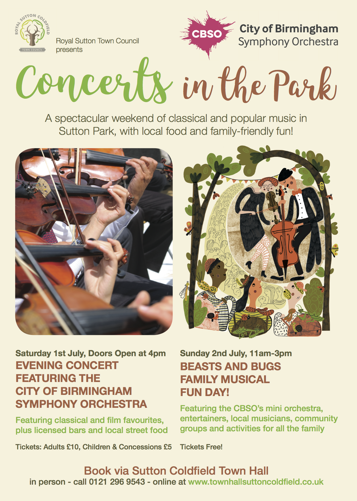 World Class CBSO Concert to be held in Sutton Park