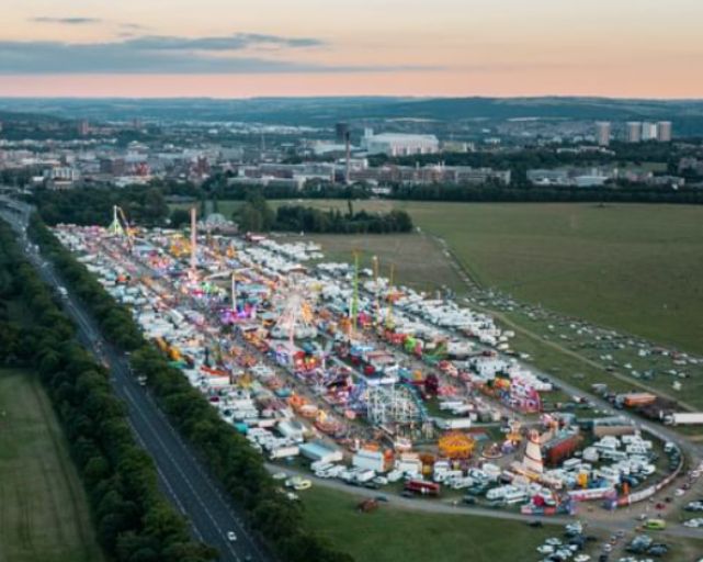 Europe's largest funfair is open in the UK right now!