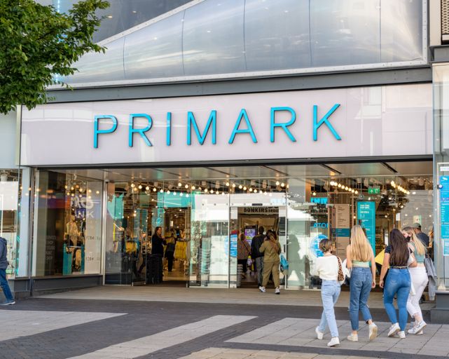 Primark introduces click and collect at 32 stores