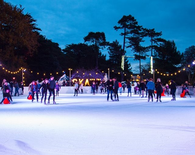 Ice SKATE Bournemouth Outdoor Ice Rink Families Online