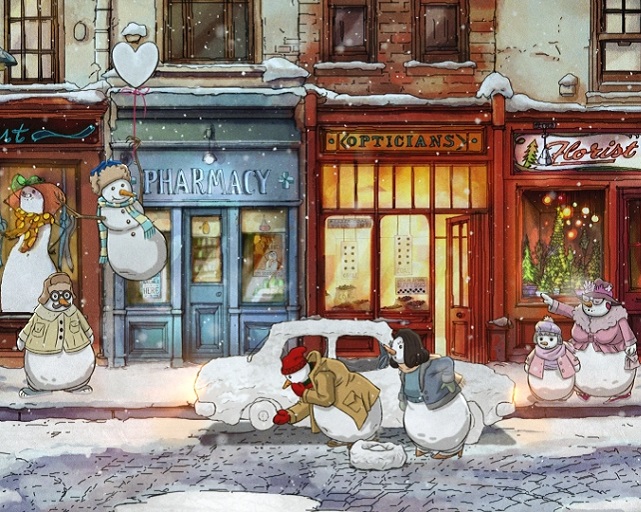 Snowmen, pigeons and kindness watch the John Lewis Christmas ad now