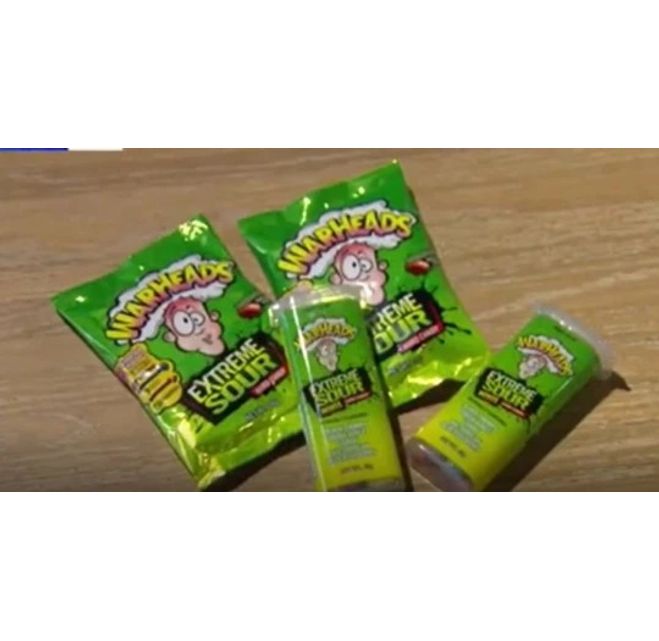 Girl, 4, burns hole in her tongue eating ‘warhead’ sour sweets